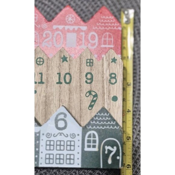 Wooden Santa's Elf Wooden Countdown To Christmas Advent Calendar - Picture 6 of 6